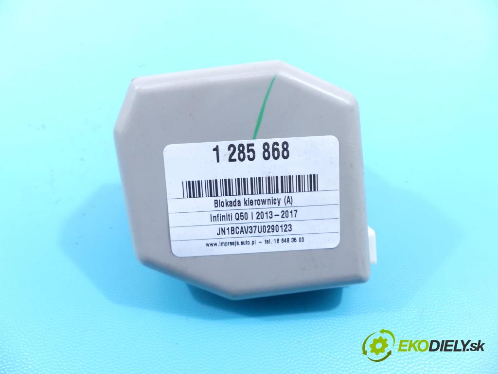 Infiniti Q50 I 2013-2017 2.0 T 211KM automatic 155 kW 1991 cm3 4- Blokáda: řízení: 5F237484C (Ostatné)