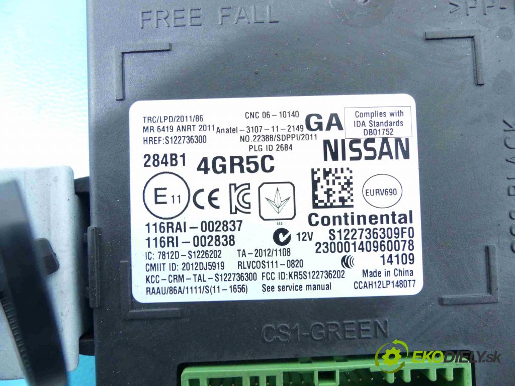 Infiniti Q50 I 2013-2017 2.0 T 211KM automatic 155 kW 1991 cm3 4- modul riadiaca jednotka 284B1-4GR5C (Ostatné)