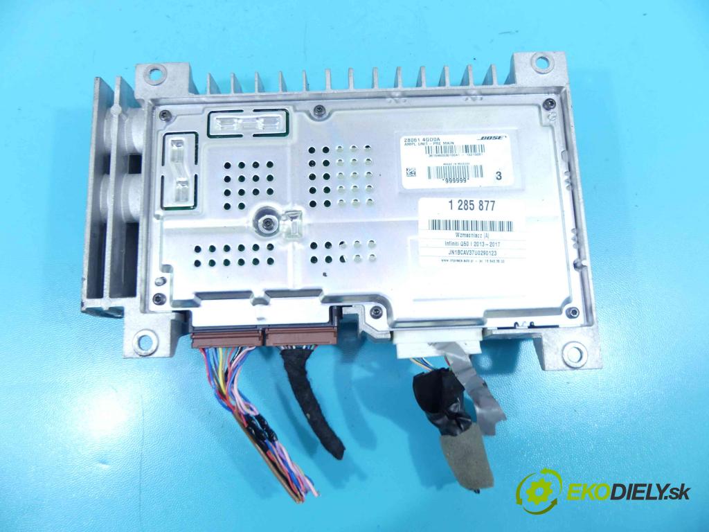 Infiniti Q50 I 2013-2017 2.0 T 211KM automatic 155 kW 1991 cm3 4- Zesilovač: 28061-4GD0A (Zosilňovače)