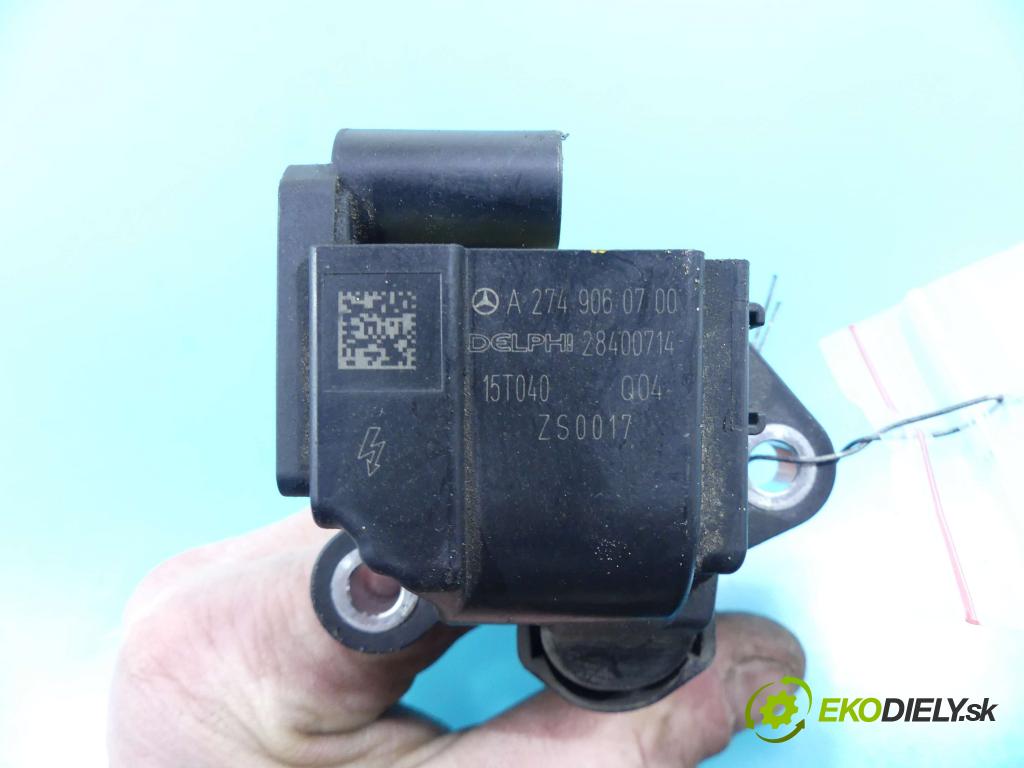 Infiniti Q50 I 2013-2017 2.0 T 211KM automatic 155 kW 1991 cm3 4- cievka zapaľovacia A2749060700 (Zapaľovacie cievky, moduly)