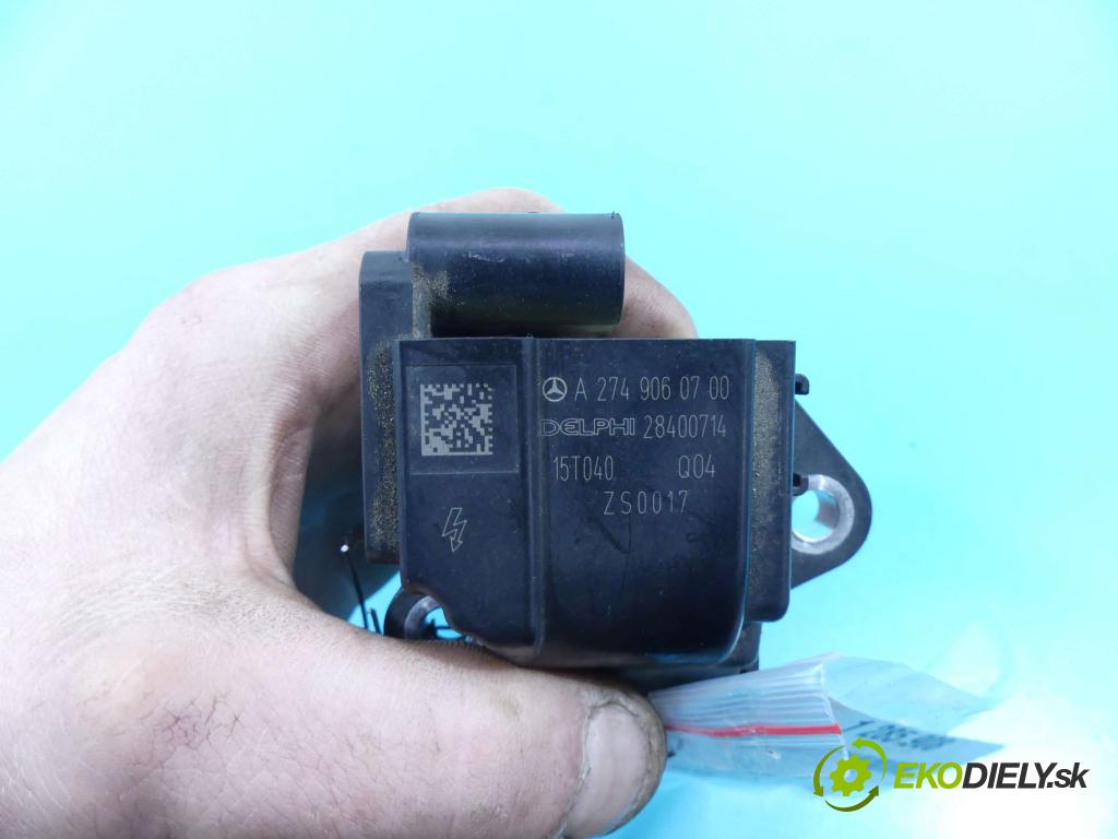 Infiniti Q50 I 2013-2017 2.0 T 211KM automatic 155 kW 1991 cm3 4- cievka zapaľovacia A2749060700 (Zapaľovacie cievky, moduly)