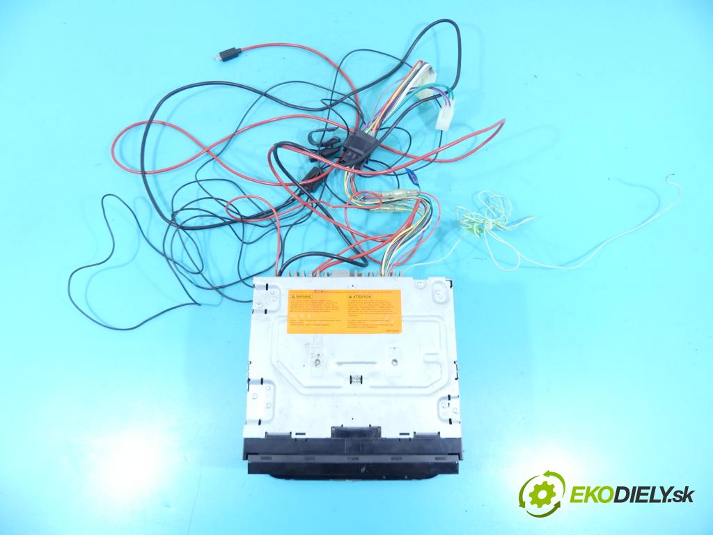 Toyota Avensis II T25 2003-2008 2.0 D4D 116 HP manual 85 kW 1995 cm3 4- Radio AVH-X8500BT