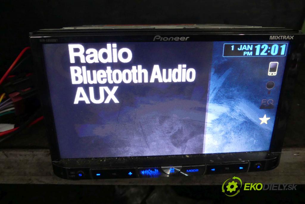 Toyota Avensis II T25 2003-2008 2.0 D4D 116 HP manual 85 kW 1995 cm3 4- Radio AVH-X8500BT