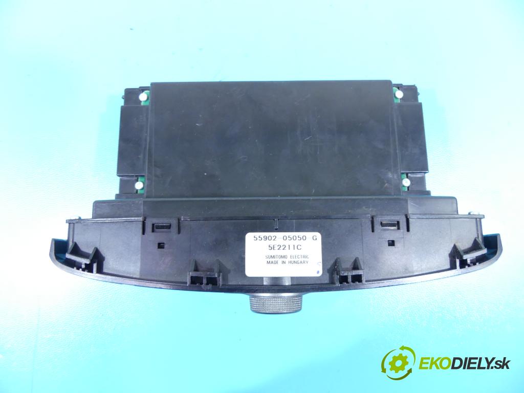 Toyota Avensis II T25 2003-2008 2.0 D4D 116 HP manual 85 kW 1995 cm3 4- panel kúrenia 55902-05050-G