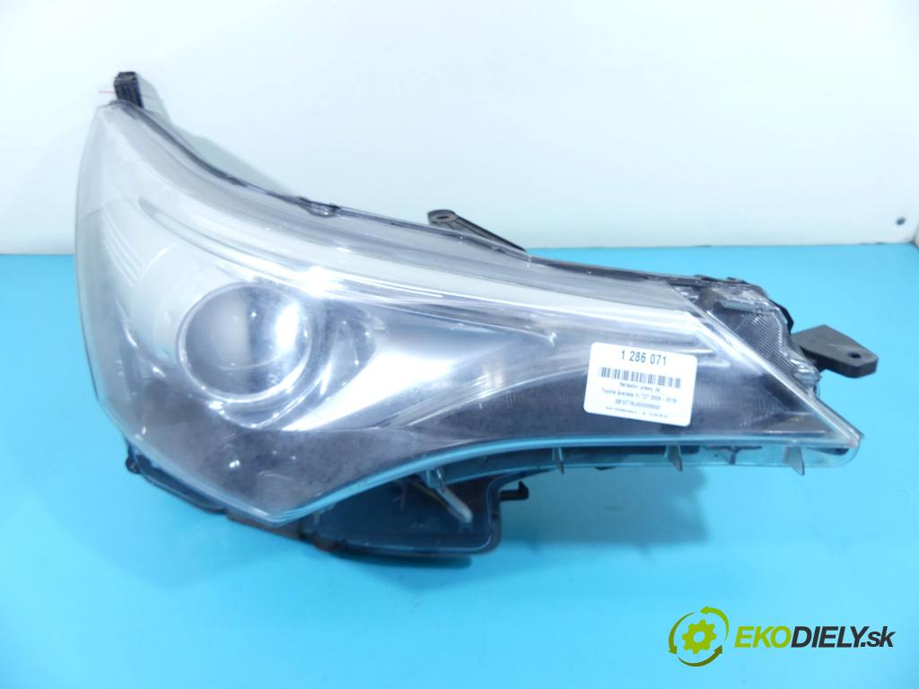 Toyota Avensis III T27 2009-2018 2.0 D4D 143 HP manual 105 kW 1995 cm3 5- Reflektor: pravý  (Pravé)