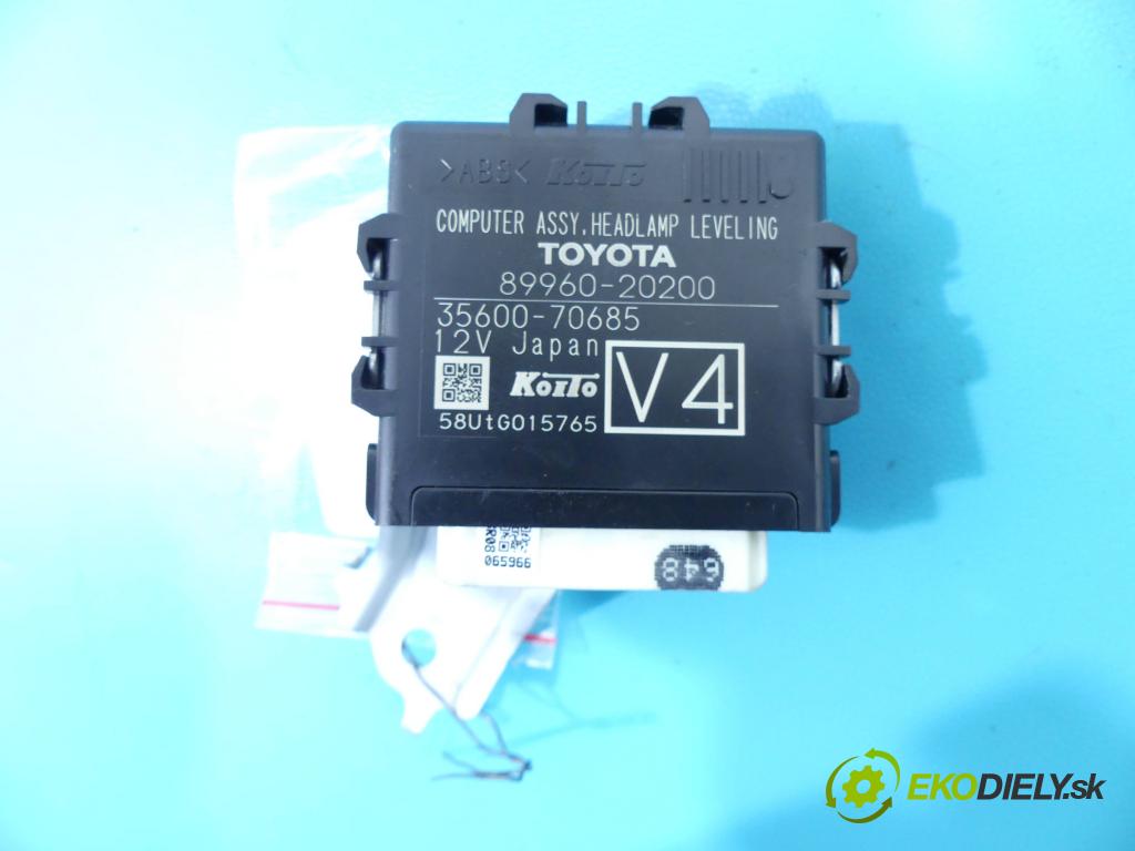 Toyota Avensis III T27 2009-2018 2.0 D4D 143 HP manual 105 kW 1995 cm3 5- modul riadiaca jednotka 89960-20200 (Ostatné)