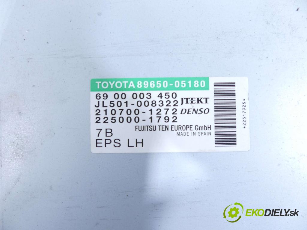 Toyota Avensis III T27 2009-2018 2.0 D4D 143 HP manual 105 kW 1995 cm3 5- modul riadiaca jednotka 89650-05180 (Ostatné)