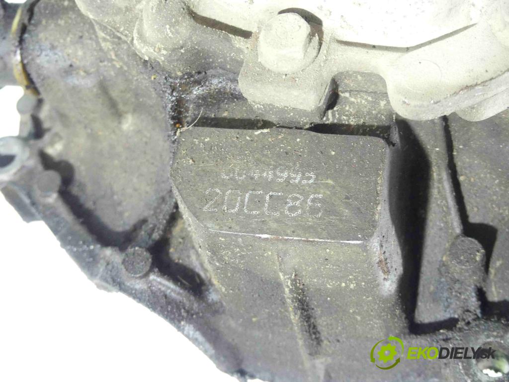 Peugeot 306 1.4 75 HP manual 55 kW 1360 cm3 4- prevodovka stupeň,rýchlosť manual 20CC86
