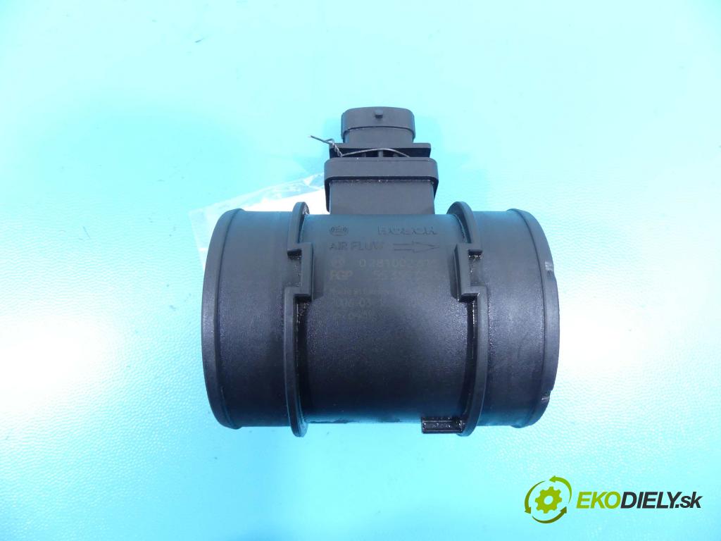 Saab 9-3 II 2002-2012 1.9 TiD 150 HP manual 110 kW 1910 cm3 4- průtokoměr: 0281002618 (Váhy vzduchu)