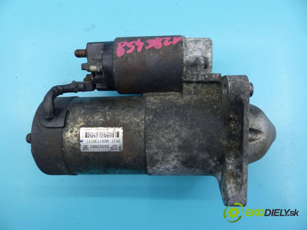 Saab 9-3 II 2002-2012 1.9 TiD 150 HP manual 110 kW 1910 cm3 4- štartér 55352882 (Štartéry)
