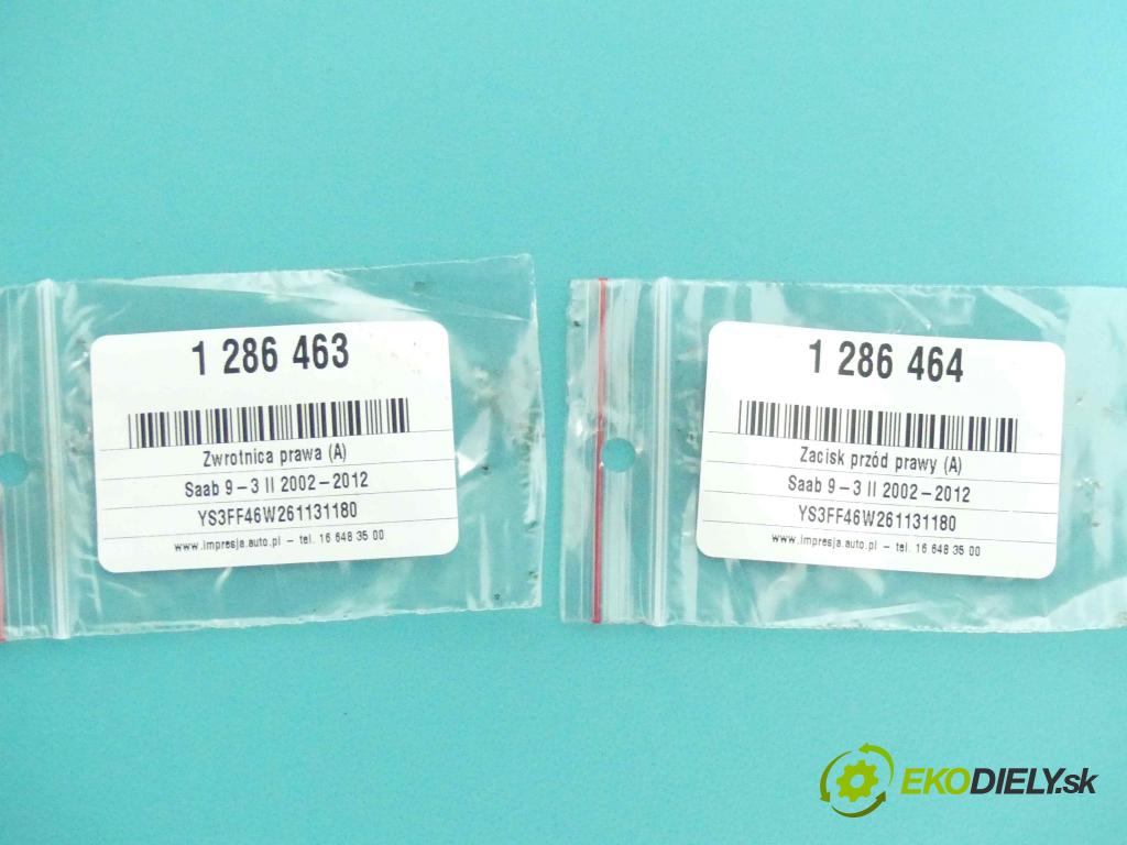 Saab 9-3 II 2002-2012 1.9 TiD 150 HP manual 110 kW 1910 cm3 4- náboj pravé  (Náboje)