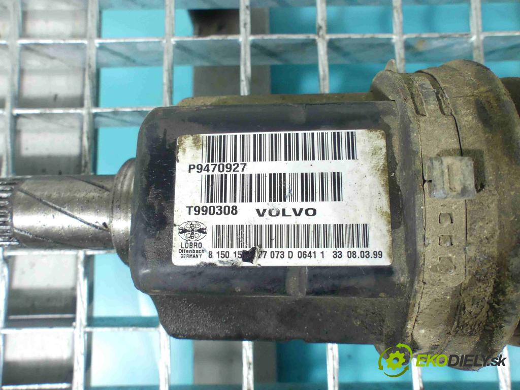 Volvo S80 I 1998-2006 2.5 tdi 140 HP automatic 103 kW 2461 cm3 4- poloos ľavé 9470927 (Poloosy)