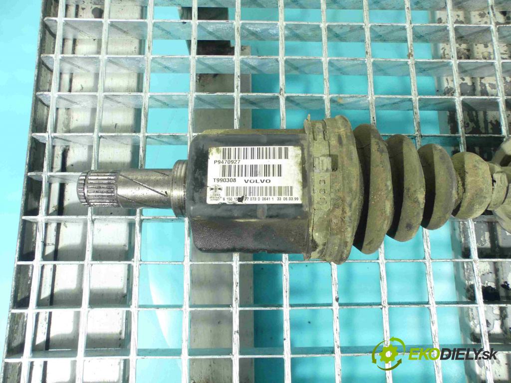 Volvo S80 I 1998-2006 2.5 tdi 140 HP automatic 103 kW 2461 cm3 4- poloos ľavé 9470927 (Poloosy)