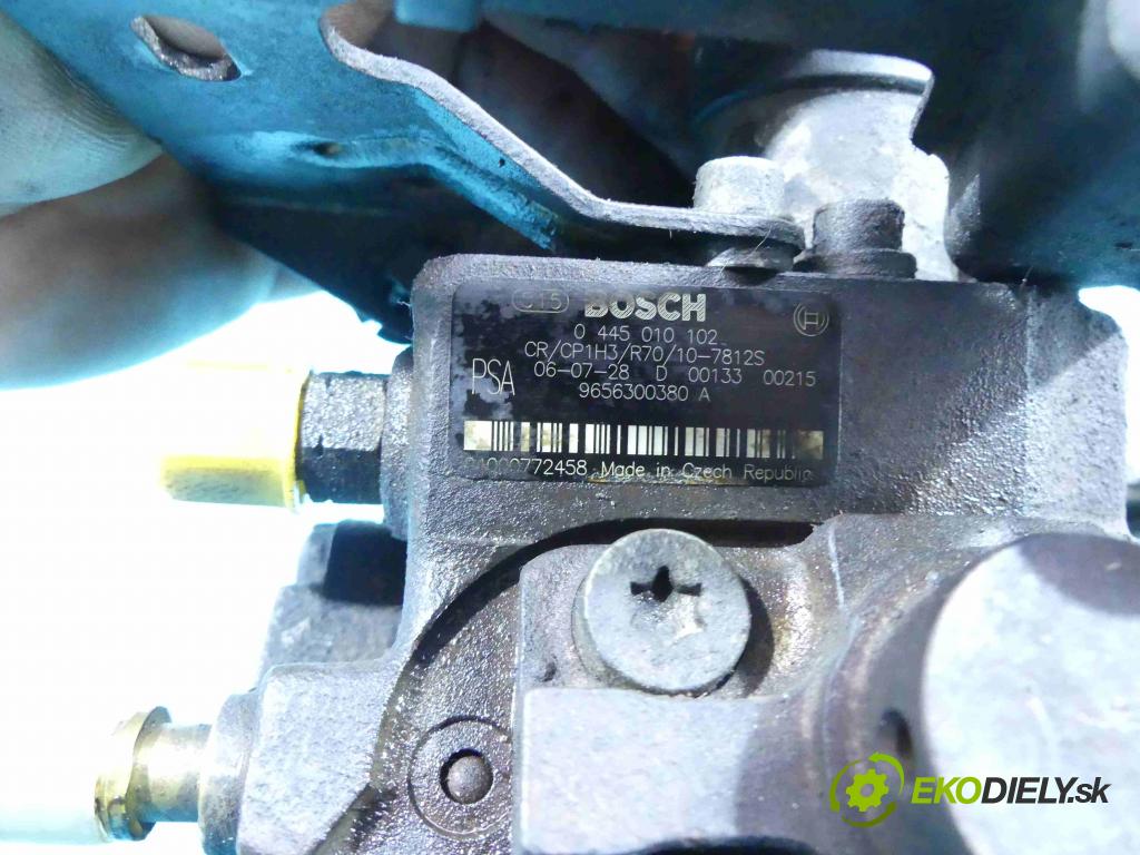 Peugeot 307 1.6 hdi 90 HP manual 66,2 kW 1560 cm3 5- čerpadlo vstrekovacia 0445010102 (Vstrekovacie čerpadlá)