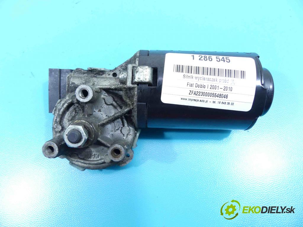 Fiat Doblo I 2001-2010 1,3.0 jtd 75 HP manual 55 kW 1248 cm3 5- motor stieračov predné 64343499