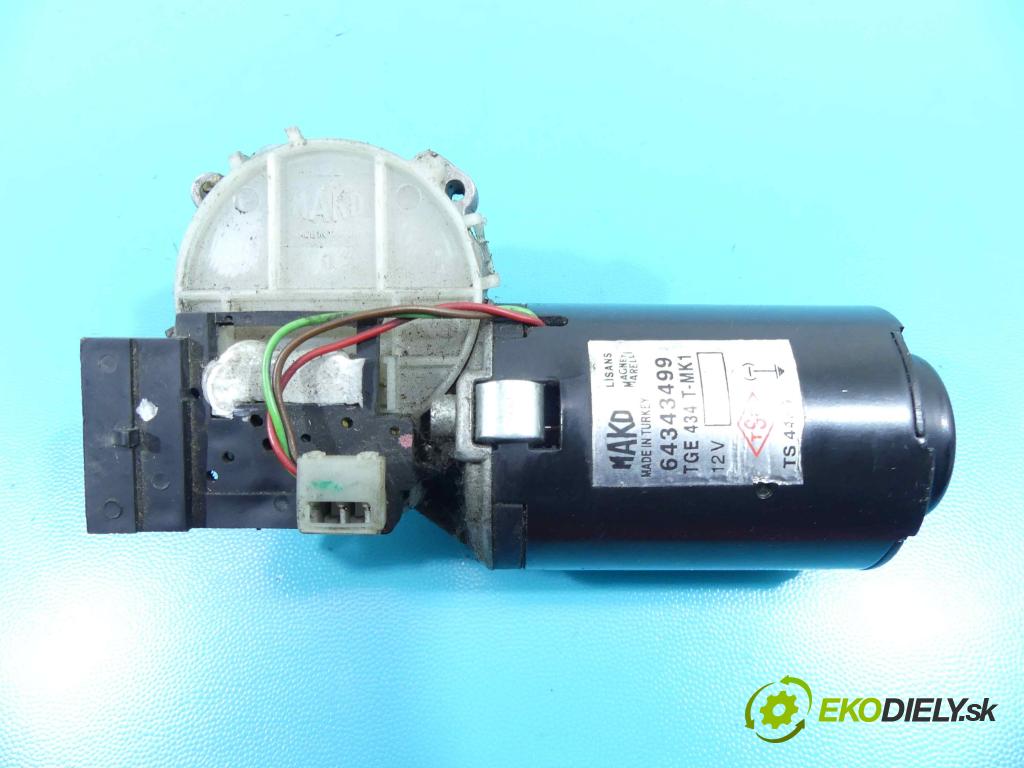 Fiat Doblo I 2001-2010 1,3.0 jtd 75 HP manual 55 kW 1248 cm3 5- motor stieračov predné 64343499