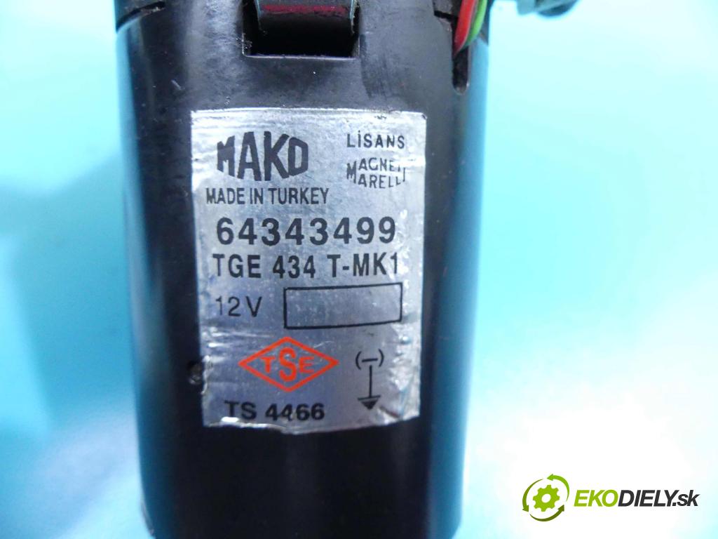 Fiat Doblo I 2001-2010 1,3.0 jtd 75 HP manual 55 kW 1248 cm3 5- motor stieračov predné 64343499