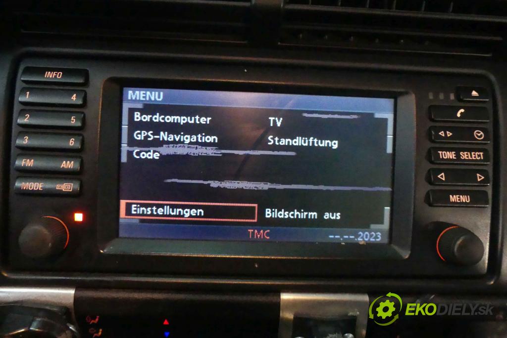 Bmw X5 E53 1999-2006 3.0 231 HP automatic 170 kW 2979 cm3 5- Radio originál 6916609