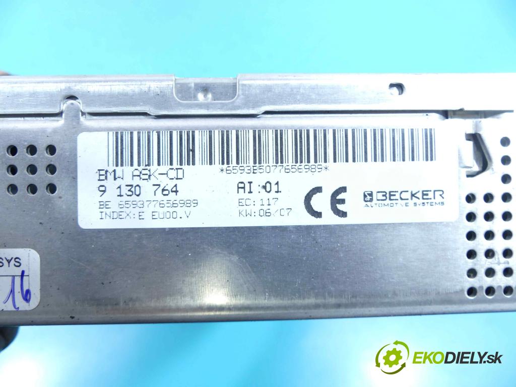Bmw 7 E65 2001-2008 3.0d 231 HP automatic 170 kW 2993 cm3 4- Radio originál 9130764