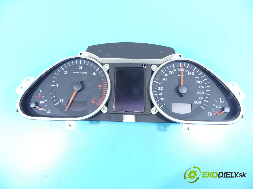 Audi A6 C6 2004-2011 3.0 tdi 224hp automatic 165 kW 2967 cm3 4- prístrojovka/ budíky 4F0920900L (Prístrojové dosky, displeje)