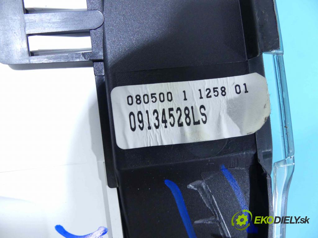 Opel Vectra B 1995-2002 2.0 dti 101 HP manual 74 kW 1995 cm3 4- prístrojovka/ budíky 09134528LS (Prístrojové dosky, displeje)