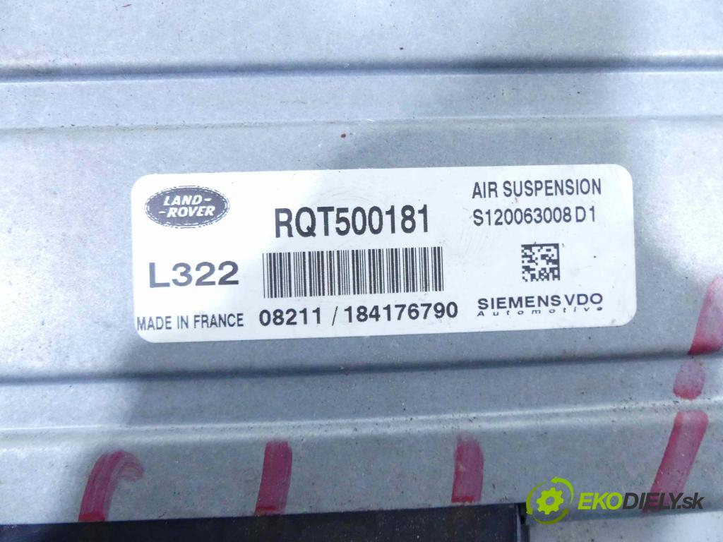 Land rover Range Rover III L322 2001-2012 3.6 TD V8 272 HP automatic 200 kW 3628 cm3 5- modul riadiaca jednotka RQT500181 (Ostatné)