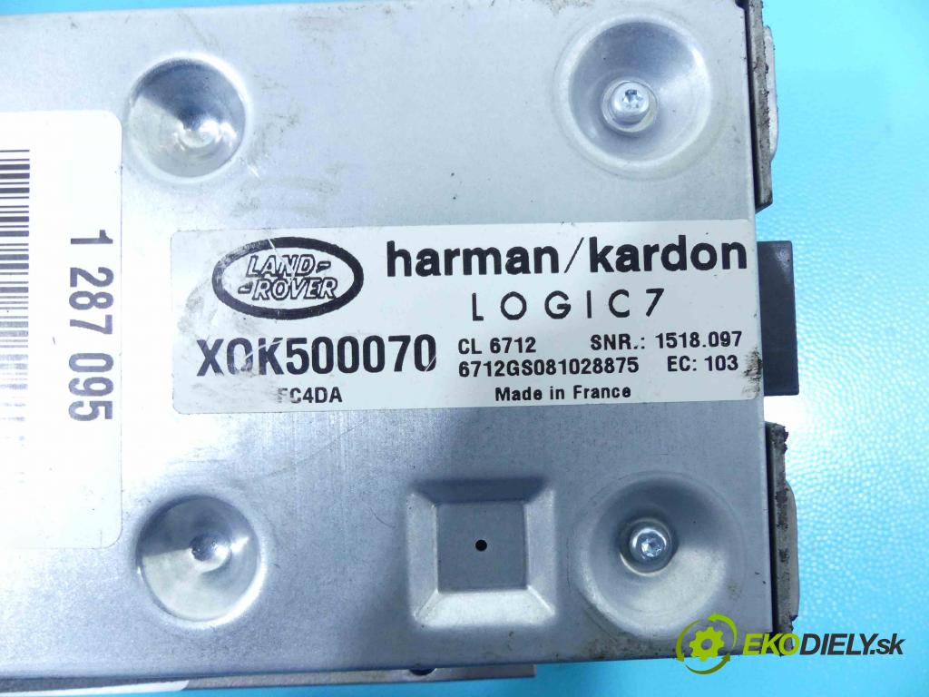 Land rover Range Rover III L322 2001-2012 3.6 TD V8 272 HP automatic 200 kW 3628 cm3 5- Zesilovač: XQK500070 (Zosilňovače)
