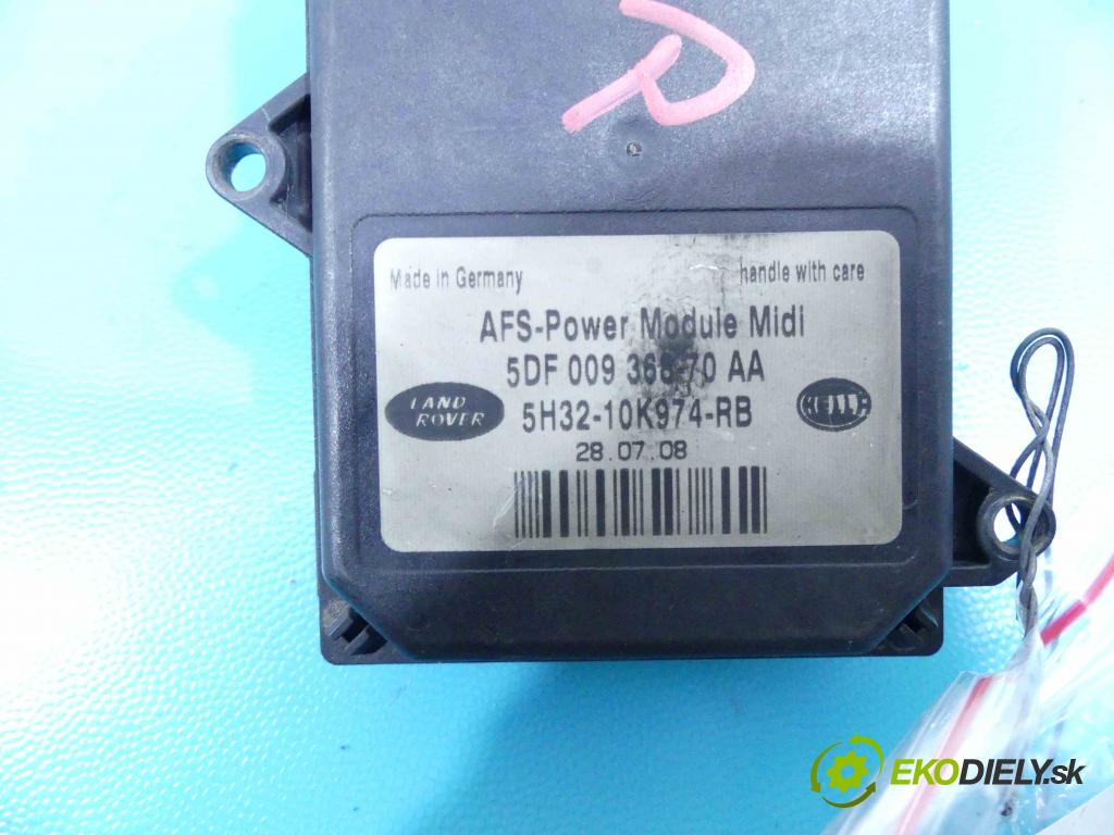 Land rover Range Rover III L322 2001-2012 3.6 TD V8 272 HP automatic 200 kW 3628 cm3 5- modul riadiaca jednotka 5H32-10K974-RB (Ostatné)