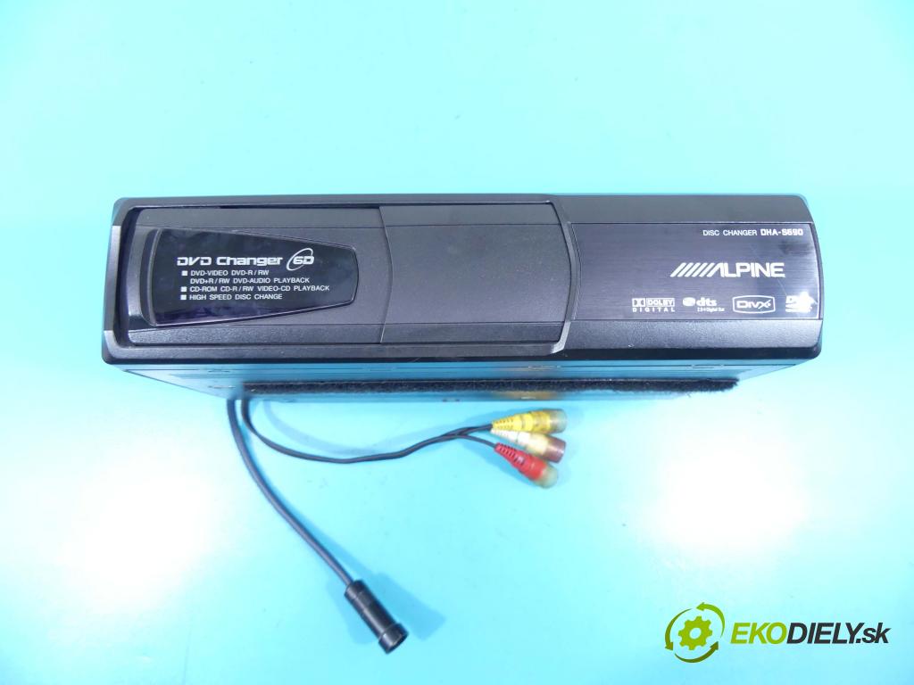 Land rover Range Rover III L322 2001-2012 3.6 TD V8 272 HP automatic 200 kW 3628 cm3 5- Menič: cd DHA-S690 (CD meniče)