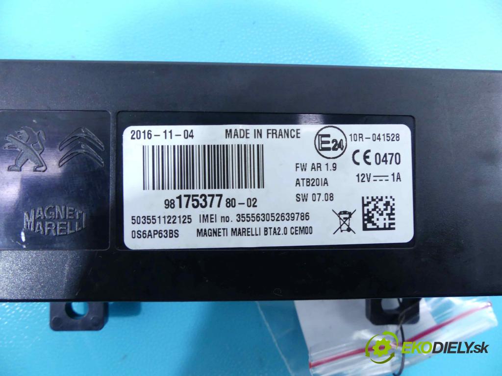 Citroen C5 II 2008-2017 2.0 hdi 181KM automatic 133 kW 1997 cm3 4- modul riadiaca jednotka 9817537780 (Ostatné)