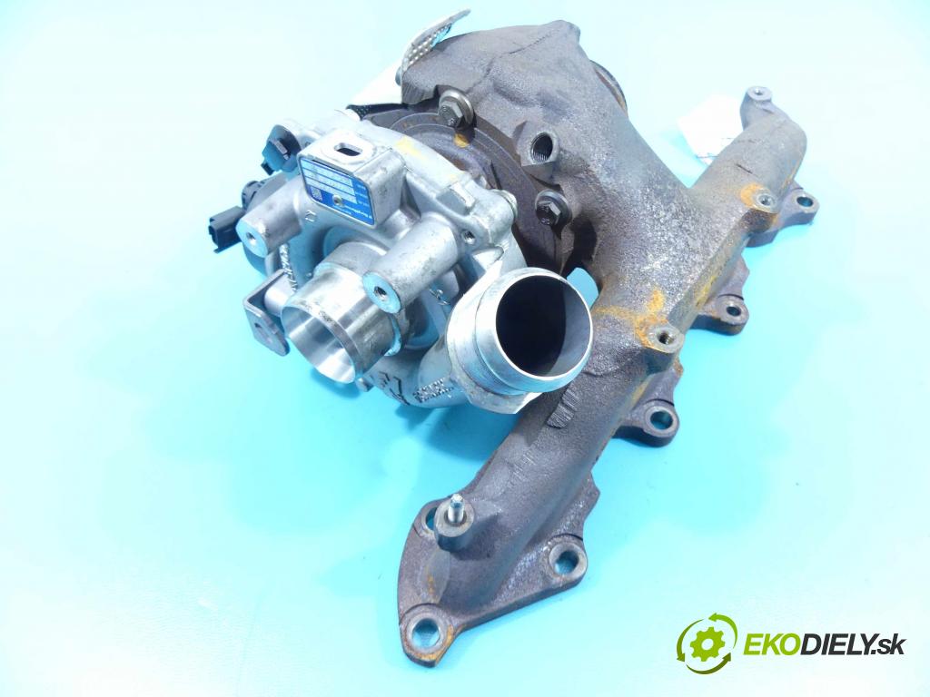 Citroen C5 II 2008-2017 2.0 hdi 181KM automatic 133 kW 1997 cm3 4- turbodúchadlo, turbo 53039700394 (Turbodúchadlá (kompletné))
