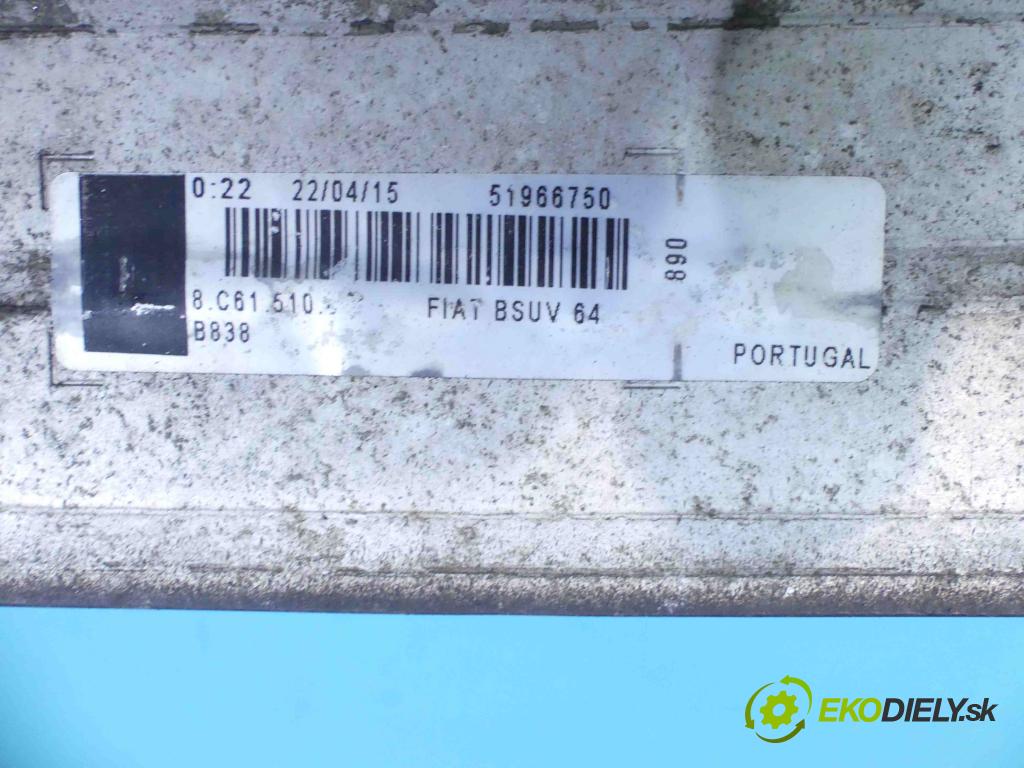 Jeep Renegade 2014- 1.4 T 140 hp manual 103 kW 1368 cm3 5- Intercooler 51966750 (Chladiče nasávaného vzduchu (intercoolery))