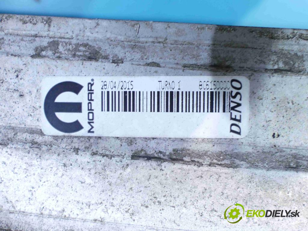 Jeep Renegade 2014- 1.4 T 140 hp manual 103 kW 1368 cm3 5- Intercooler 51966750 (Chladiče nasávaného vzduchu (intercoolery))