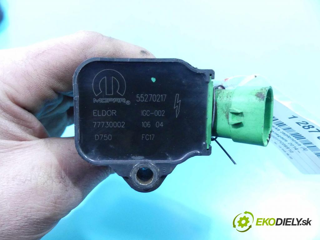 Jeep Renegade 2014- 1.4 T 140 HP manual 103 kW 1368 cm3 5- cievka zapaľovacia 55270217 (Zapaľovacie cievky, moduly)