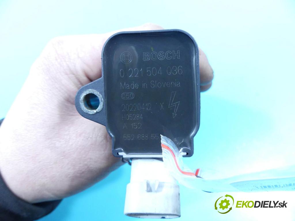 Jeep Renegade 2014- 1.4 T 140 HP manual 103 kW 1368 cm3 5- cievka zapaľovacia 0221504036 (Zapaľovacie cievky, moduly)