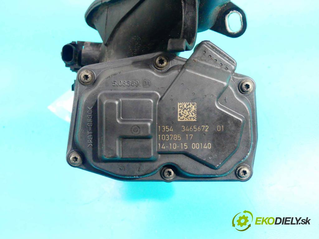 Toyota Avensis III T27 2009-2018 2.0 D4D 143 HP manual 105 kW 1995 cm3 5- klapka 3465672 (Škrtiace klapky)