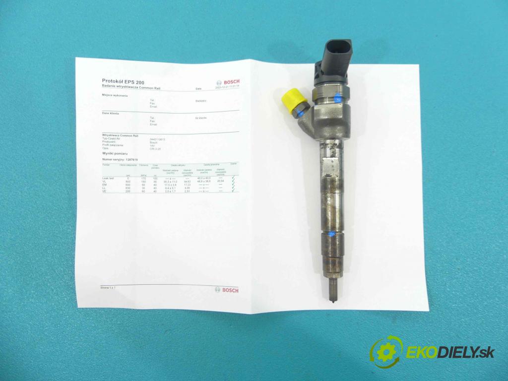 Toyota Avensis III T27 2009-2018 2.0 D4D 143 HP manual 105 kW 1995 cm3 5- vstrek 0445110613 (Vstrekovače)