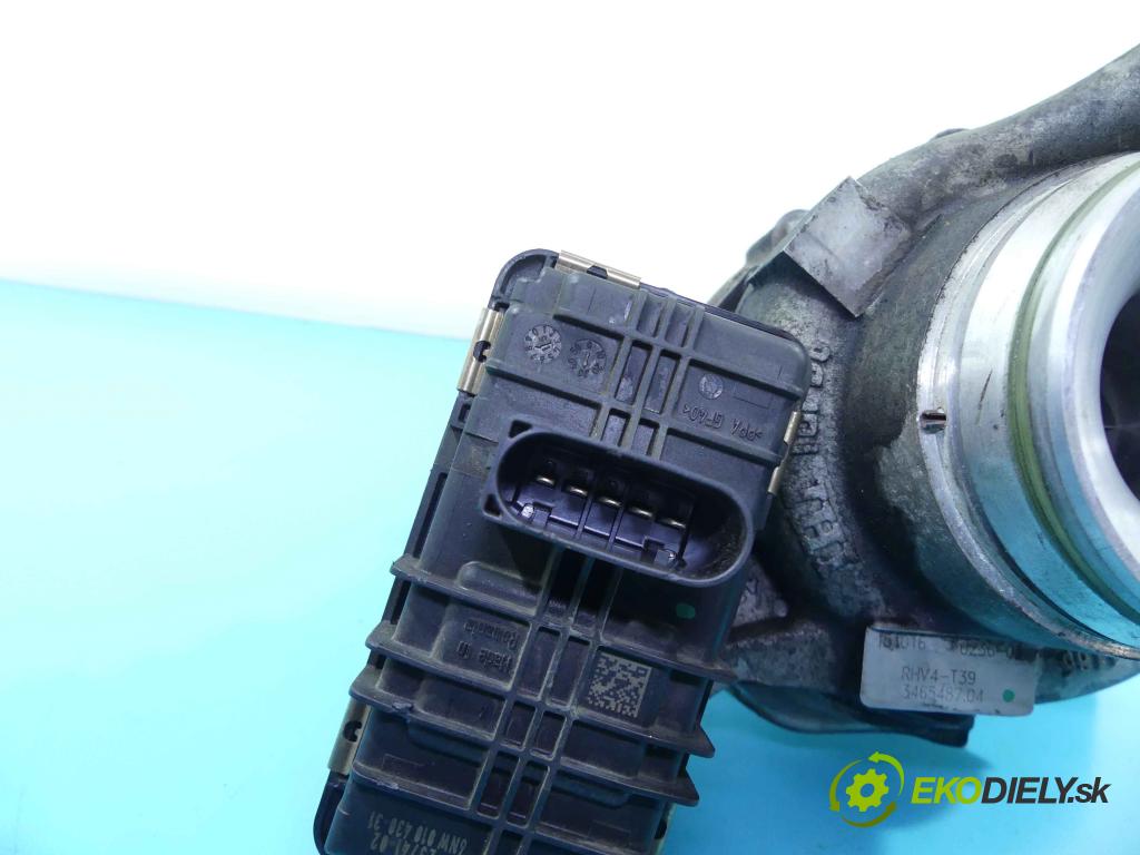 Toyota Avensis III T27 2009-2018 2.0 D4D 143 HP manual 105 kW 1995 cm3 5- turbodúchadlo, turbo RHV4-T39 (Turbodúchadlá (kompletné))