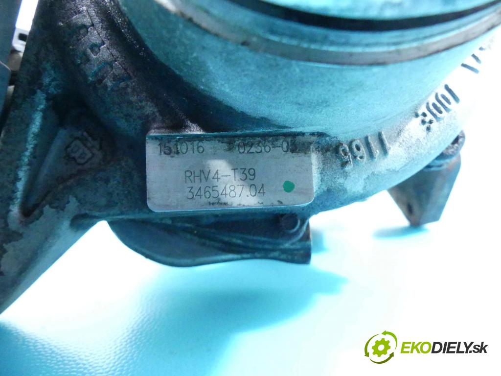 Toyota Avensis III T27 2009-2018 2.0 D4D 143 HP manual 105 kW 1995 cm3 5- turbodúchadlo, turbo RHV4-T39 (Turbodúchadlá (kompletné))