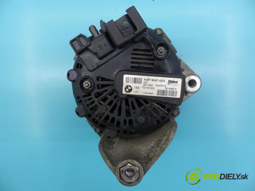 Toyota Avensis III T27 2009-2018 2.0 D4D 143 hp manual 105 kW 1995 cm3 5- Alternator 2619890A (Alternátory)