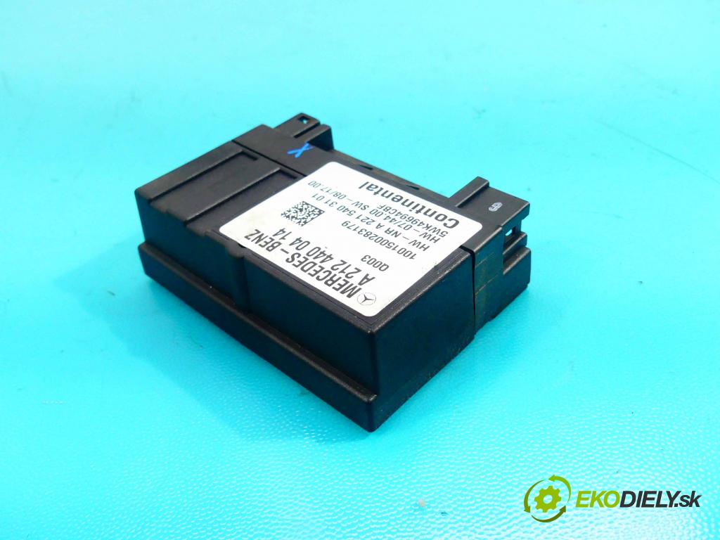 Mercedes GLK X204 2008-2015 2,2.0 cdi 170 HP automatic 125 kW 2143 cm3 5- modul riadiaca jednotka A2124400414 (Ostatné)