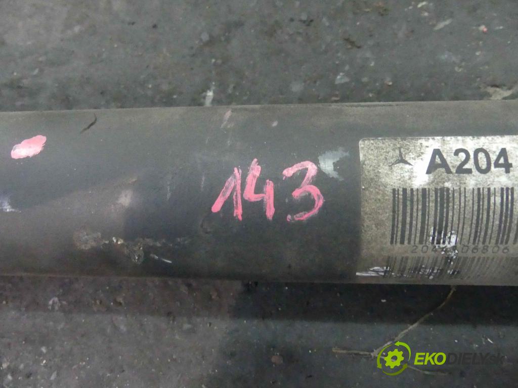 Mercedes GLK X204 2008-2015 2,2.0 cdi 170 HP automatic 125 kW 2143 cm3 5- Hřídel: A2046806 (Kardaňové hriadele)