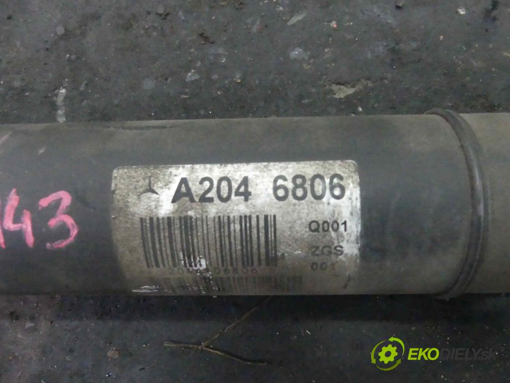 Mercedes GLK X204 2008-2015 2,2.0 cdi 170 HP automatic 125 kW 2143 cm3 5- Hřídel: A2046806 (Kardaňové hriadele)