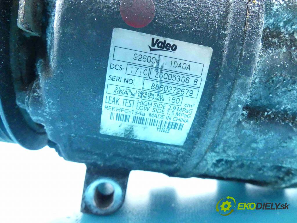 Nissan X-trail II T31 2008-2013 2.0 dci 150 HP manual 110 kW 1995 cm3 5- čerpadlo klimatizácie 92600-1DA0A
