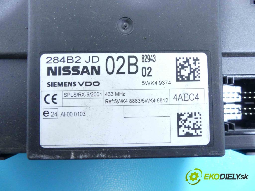 Nissan X-trail II T31 2008-2013 2.0 dci 150 HP manual 110 kW 1995 cm3 5- modul riadiaca jednotka 5WK49374 (Ostatné)