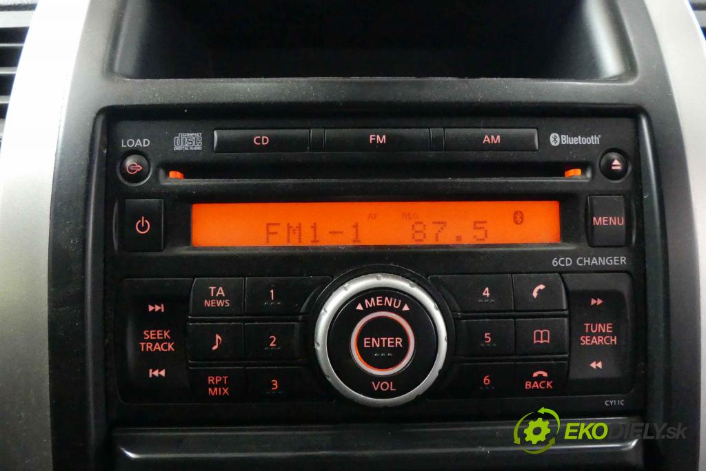 Nissan X-trail II T31 2008-2013 2.0 dci 150 HP manual 110 kW 1995 cm3 5- Radio originál 276-0034-71