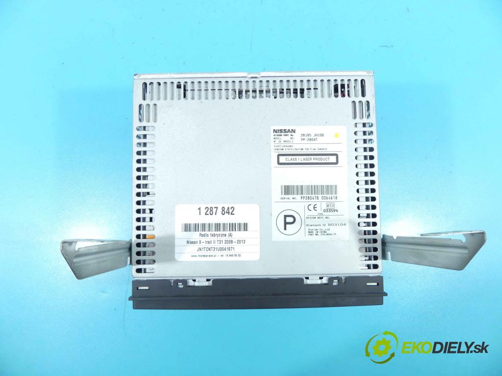 Nissan X-trail II T31 2008-2013 2.0 dci 150 HP manual 110 kW 1995 cm3 5- Radio originál 276-0034-71