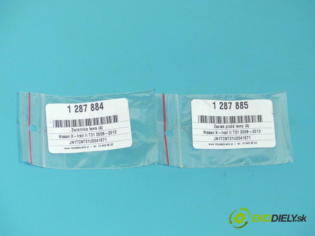 Nissan X-trail II T31 2008-2013 2.0 dci 150 HP manual 110 kW 1995 cm3 5- náboj ľavé (Náboje)