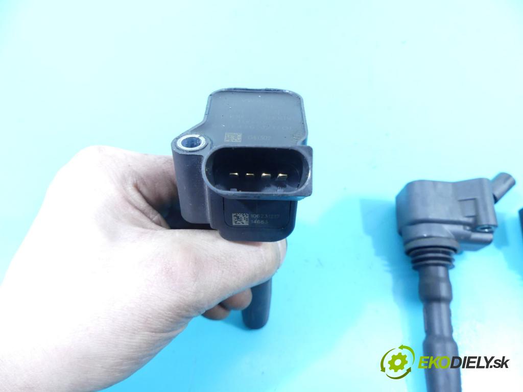 Skoda Fabia III 2014- 1.0 TSI 110 HP manual 81 kW 999 cm3 5- cievka zapaľovacia 04E905110K (Zapaľovacie cievky, moduly)