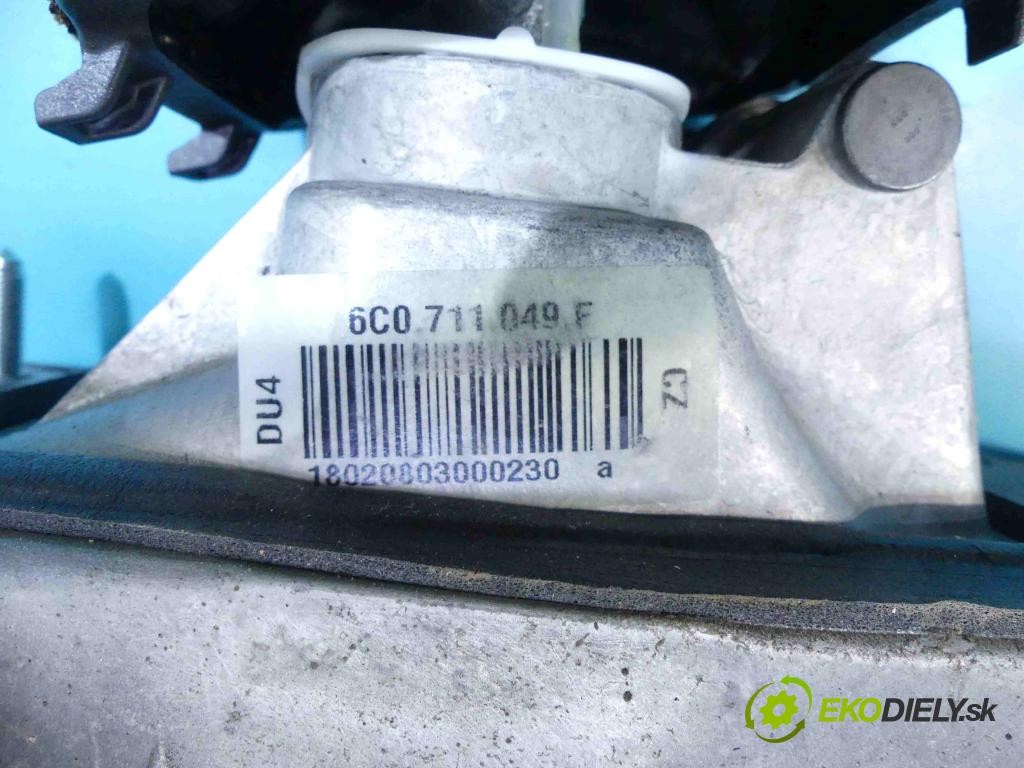 Skoda Fabia III 2014- 1.0 TSI 110 HP manual 81 kW 999 cm3 5- Páka: Změny: stupeň,rýchlosť 6Q0711061E (Rýchlostné páky / kulisy)